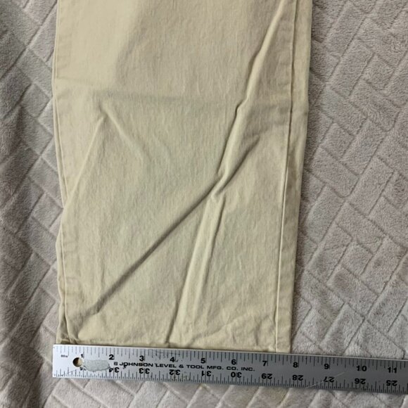 Tommy Hilfiger Womans 14 Chino Pants Beige Skinny Ankle High Rise Stretch - Picture 10 of 15